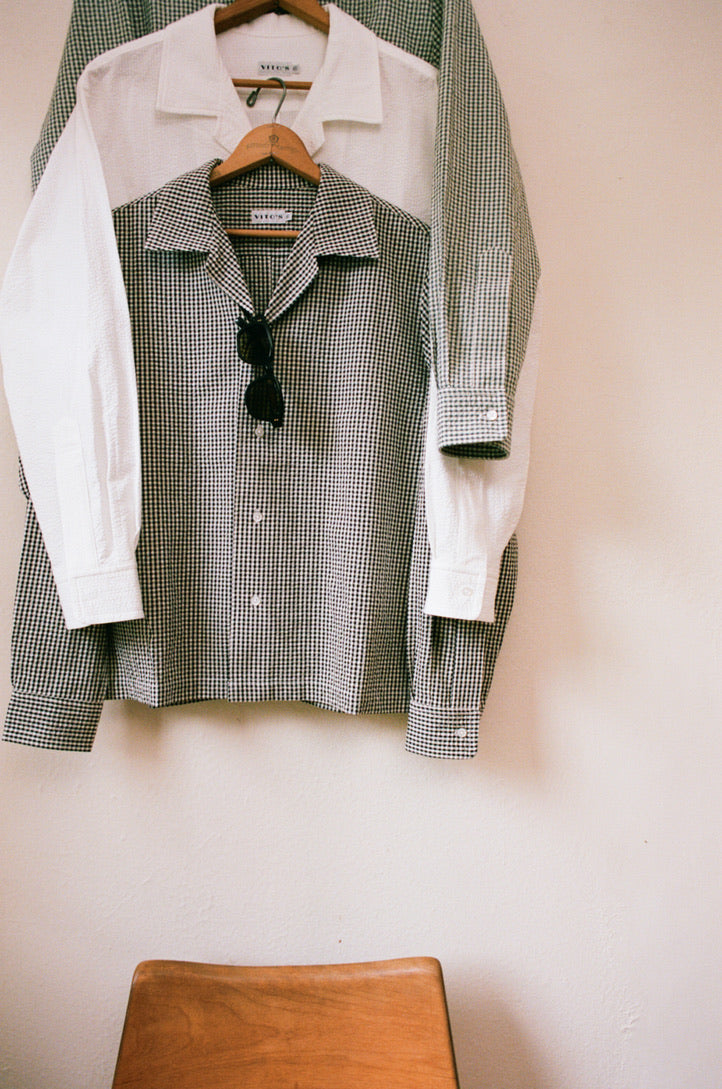 Seersucker Sport Shirt