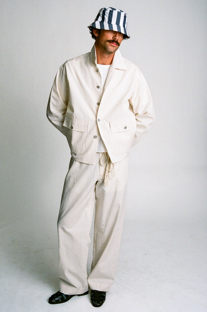 Cotton Linen Short Jacket