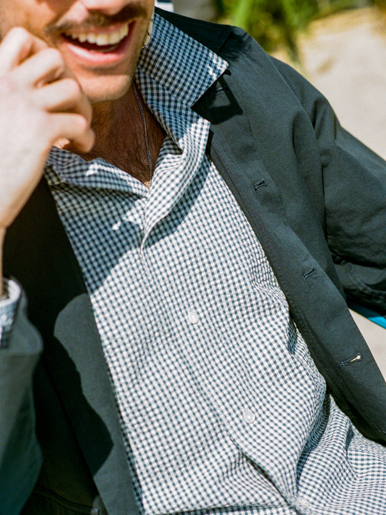 Seersucker Sport Shirt
