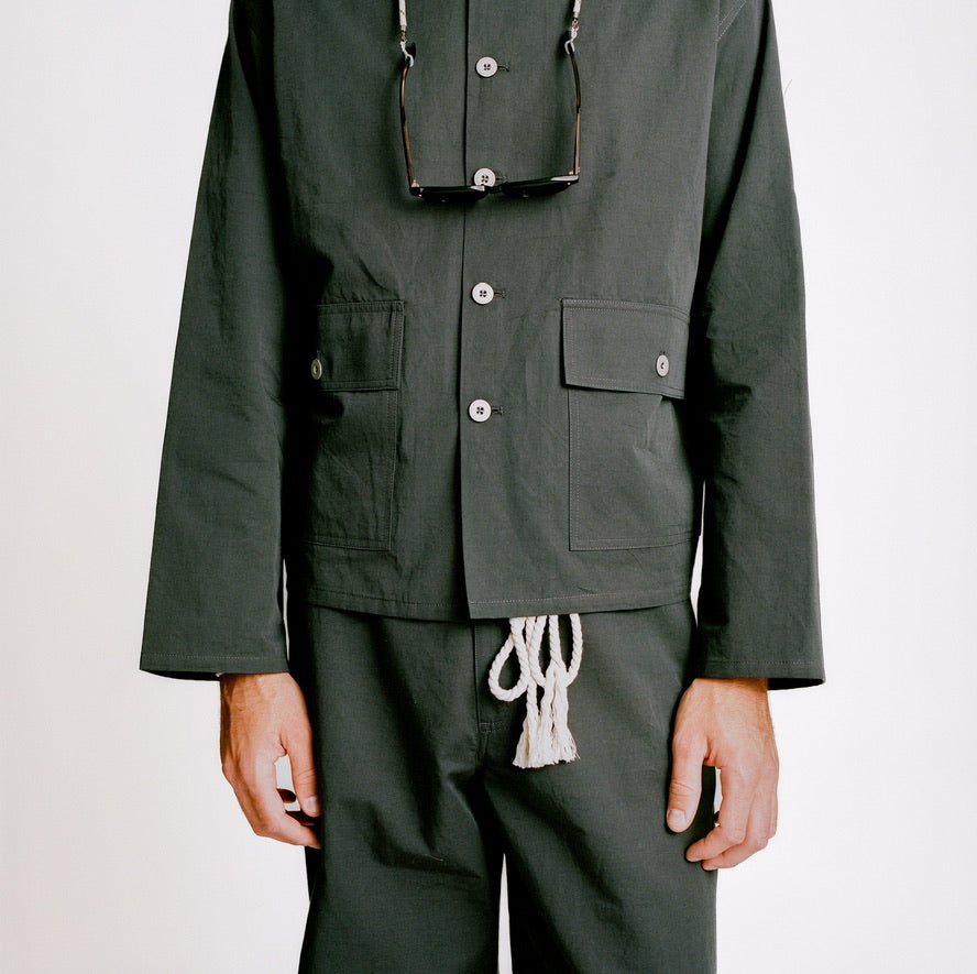 Cotton Linen Short Jacket
