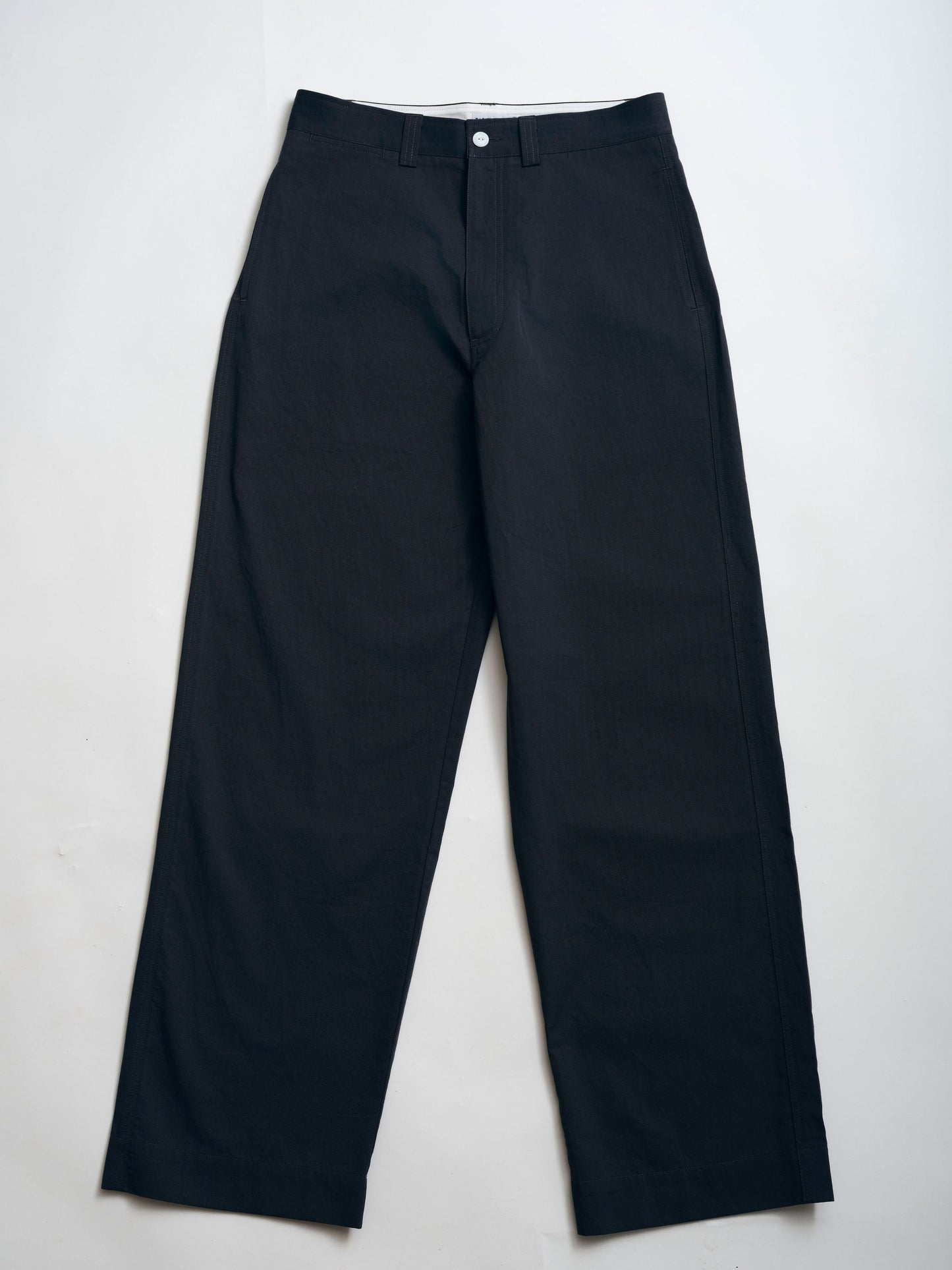 Cotton Linen High n' Wide Pant