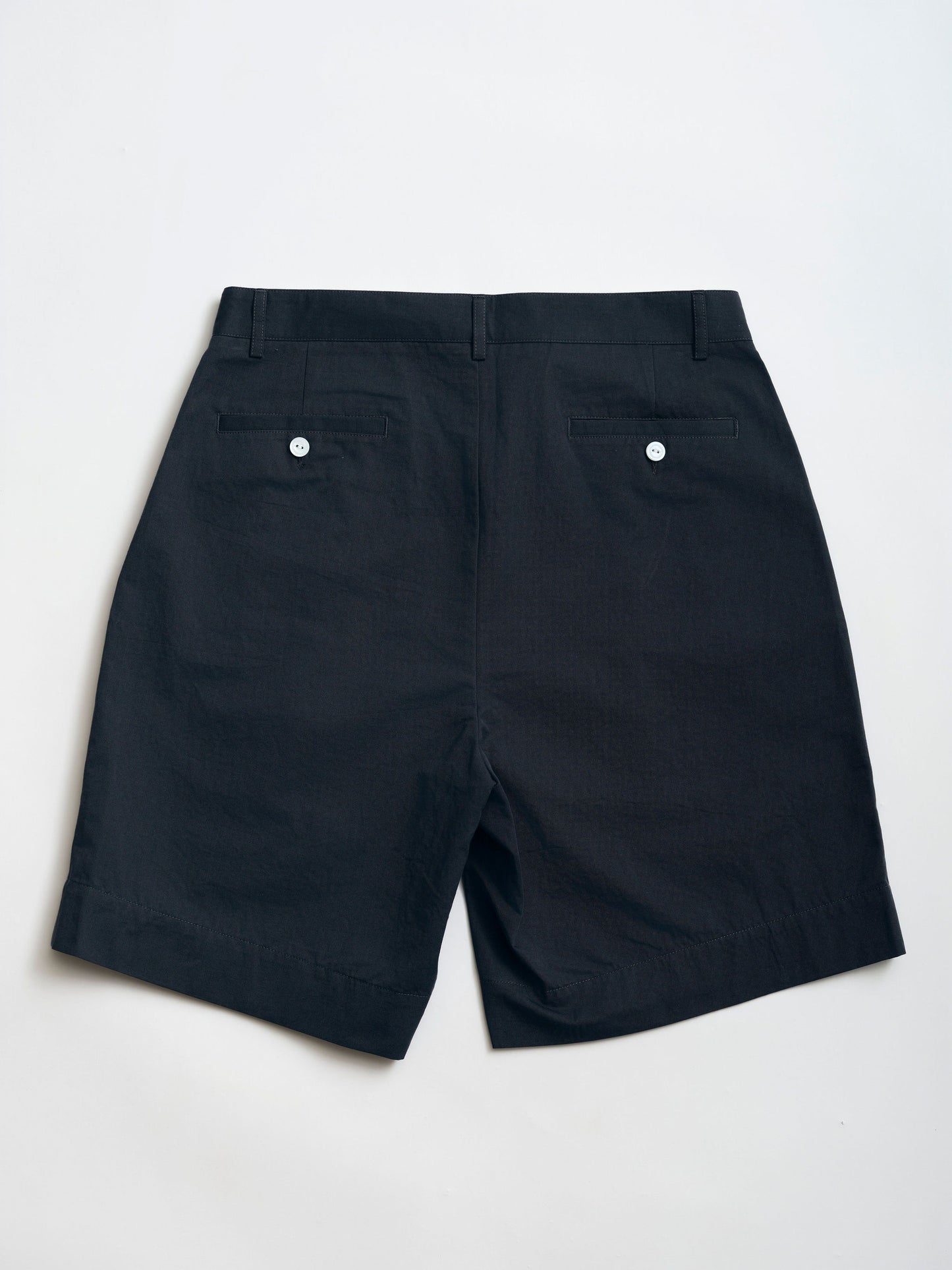 Cotton Linen Pleated Shorts