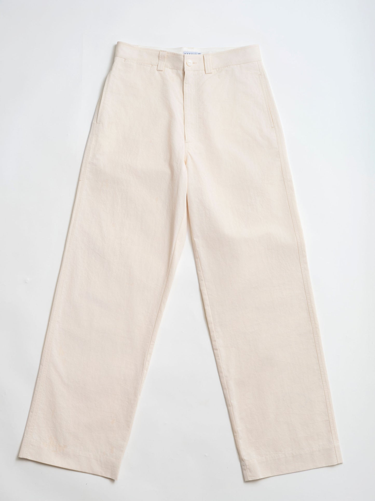 Cotton Linen High n' Wide Pant