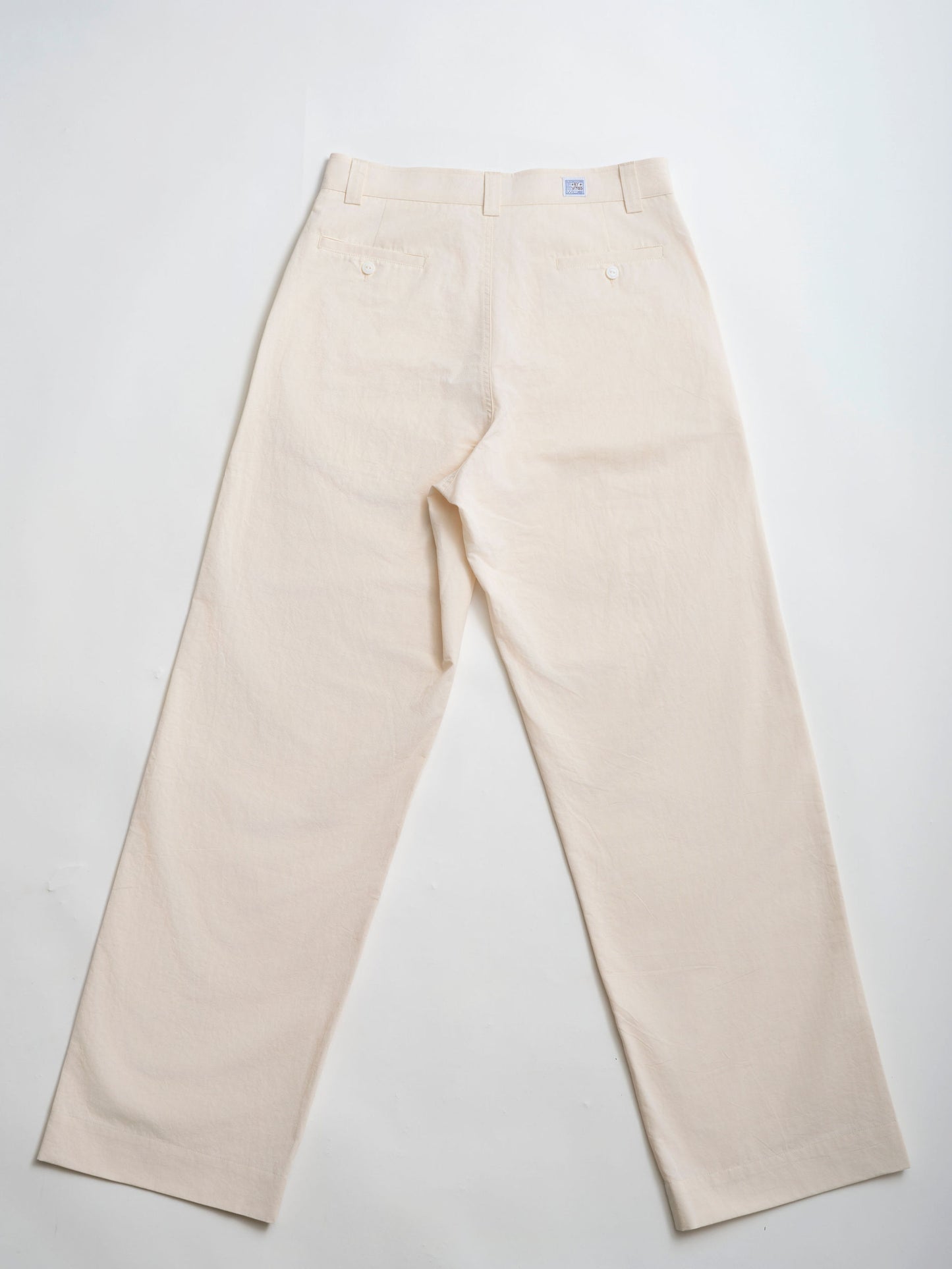 Cotton Linen High n' Wide Pant